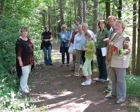 Die Teilnehmer der Wanderung vom 02. Juni 2007